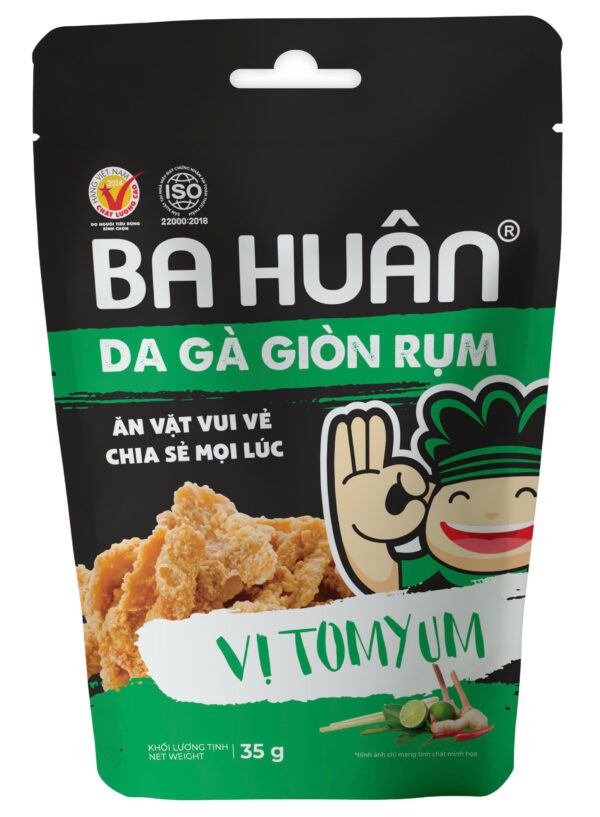 Da gà giòn rụm Ba Huân vị tomyum