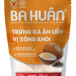 Trứng gà ăn liền vị xông khói